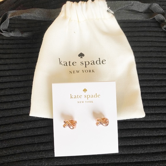 KATE SPADE NEW YORK SAILOR’S KNOT EARRINGS - Picture 3 of 6